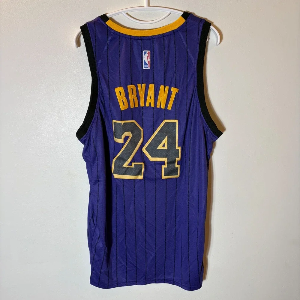 Nike Kobe Bryant Los Angeles Lakers 24‎ Statement Edition Jersey Mens 52 XL